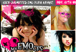 One of the greatest porn website to watch class-A emo flicks