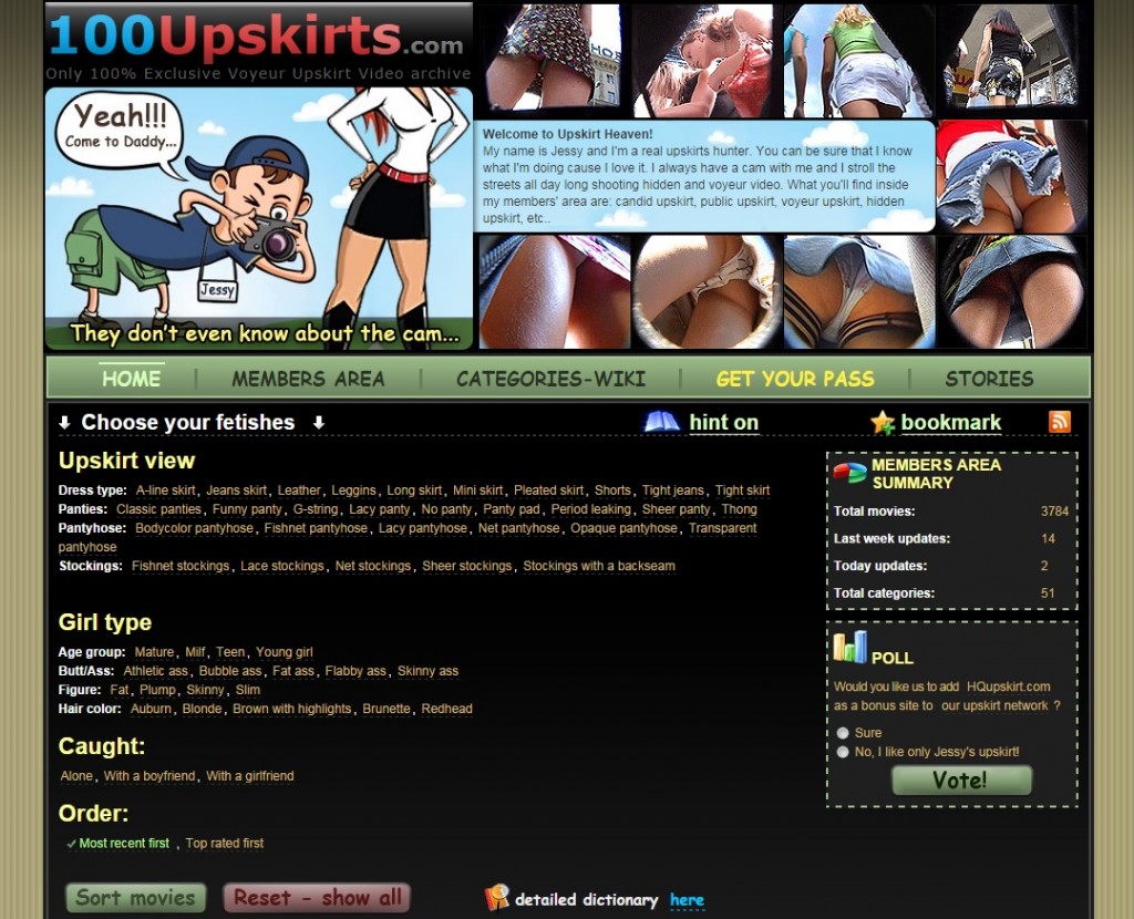 Unsuspecting Upskirt Shots - 100Upskirts Discount - BestPaidPornSite.net